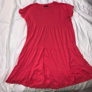 Pink J. Crew Cotton Dress, size:Small